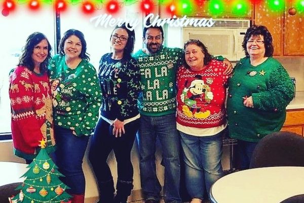 Group ugly sweaters